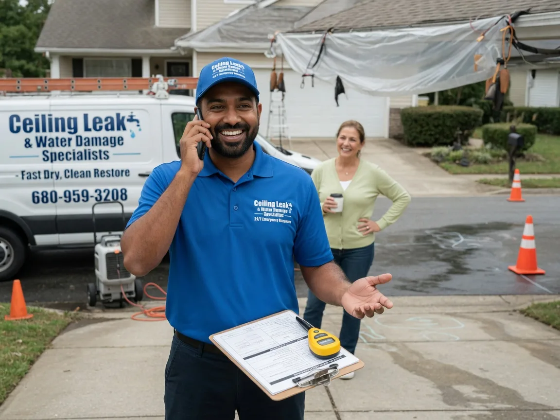 Ceiling Leak Cleanup Plymouth, PA FAQs